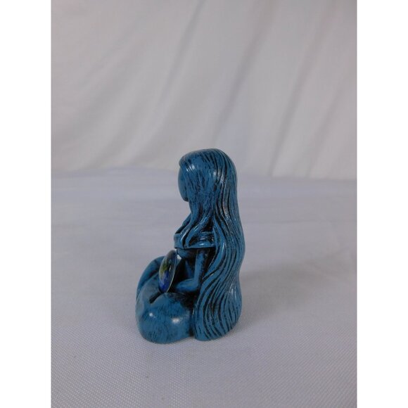 Earth Goddess Resin Statue Mother Nature Meditation Pagan Decor Figurine Sculptu - Picture 9 of 12